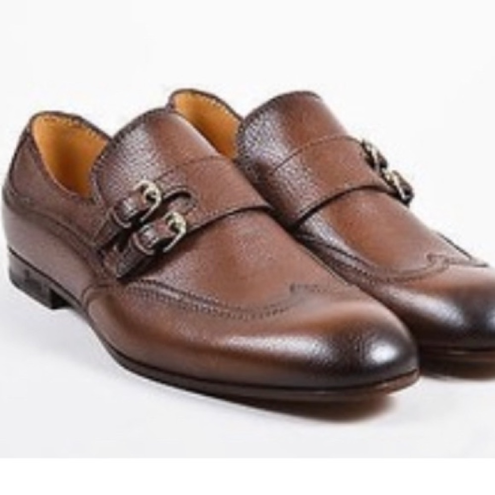 Gucci double buckle loafers